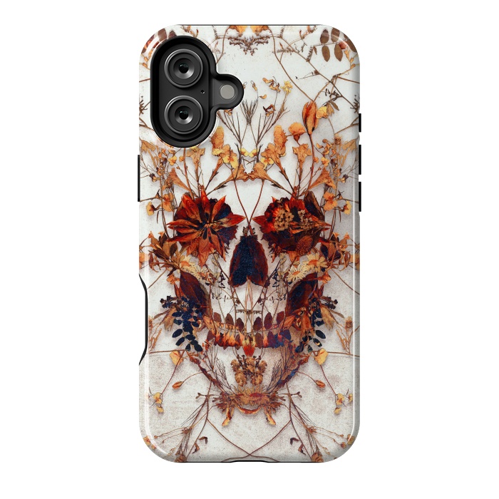 iPhone 16 Plus StrongFit Delicate Skull by Ali Gulec