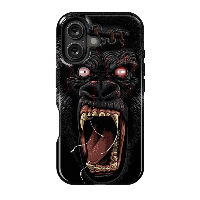 iPhone 16 StrongFit Zombie Gorilla by Alberto