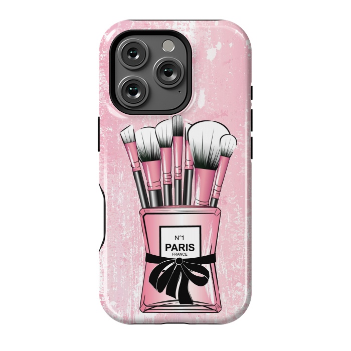 iPhone 16 Pro StrongFit Pink Paris Brushes by Martina