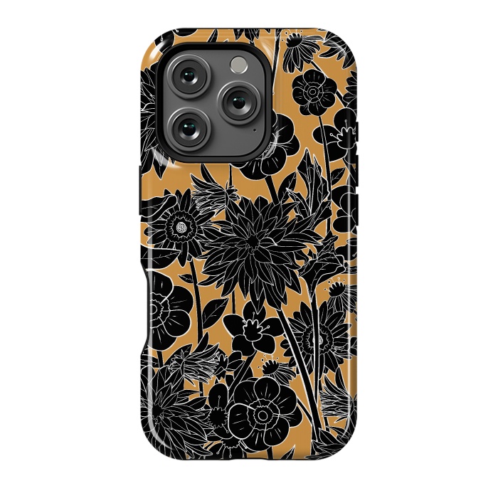 iPhone 16 Pro StrongFit Dark gold spring by Steve Wade (Swade)