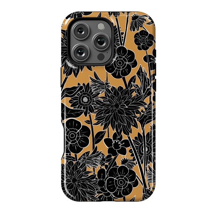 iPhone 16 Pro Max StrongFit Dark gold spring by Steve Wade (Swade)