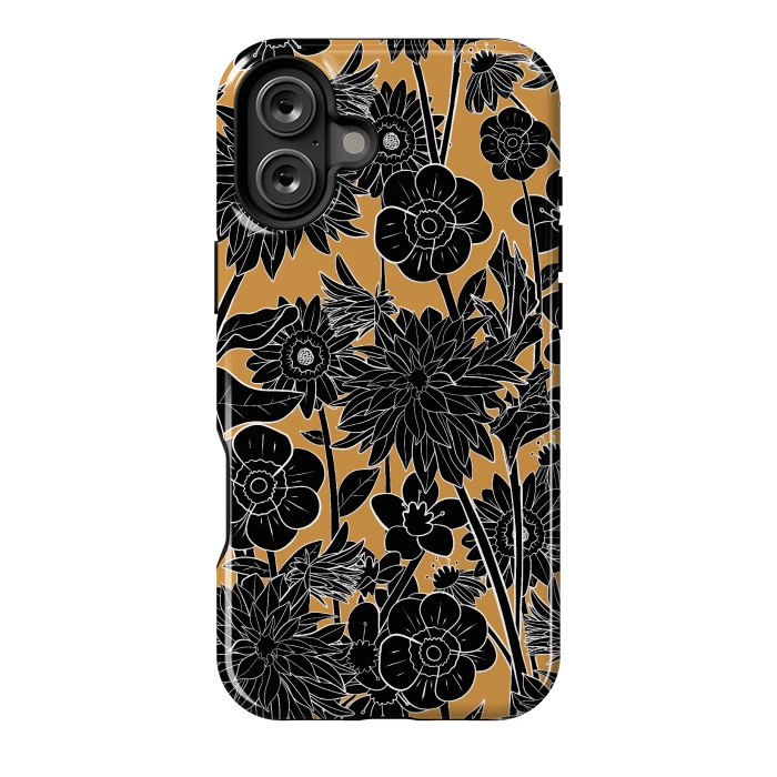 iPhone 16 Plus StrongFit Dark gold spring by Steve Wade (Swade)