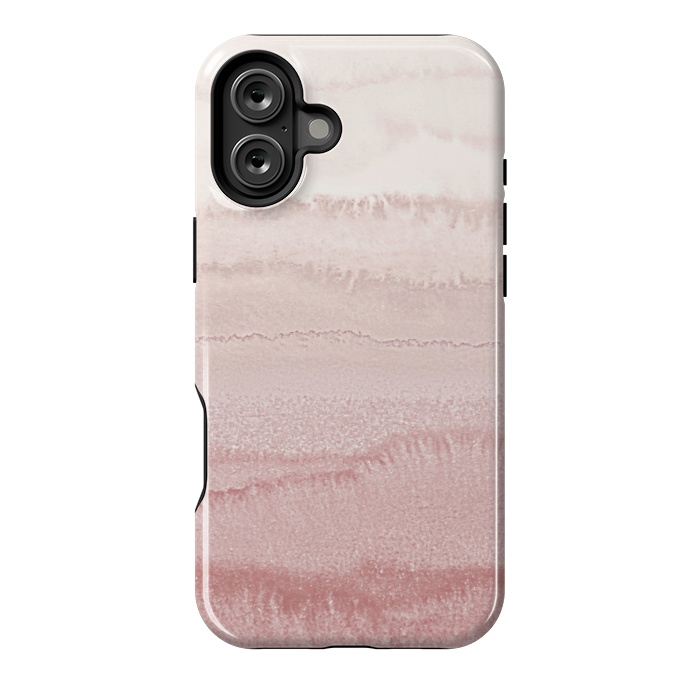 iPhone 16 Plus StrongFit WITHIN THE TIDES - BALLERINA BLUSH by Monika Strigel