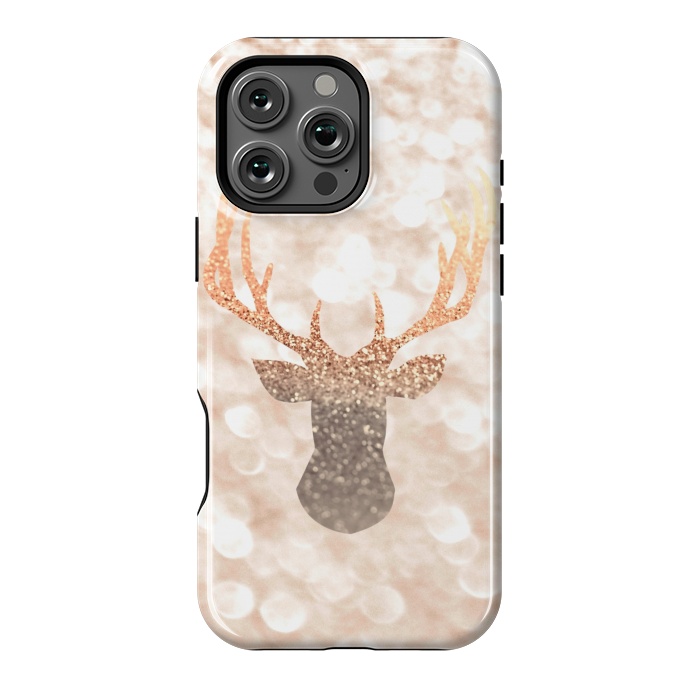 iPhone 16 Pro Max StrongFit CHAMPAGNER SANDY  STAG by Monika Strigel