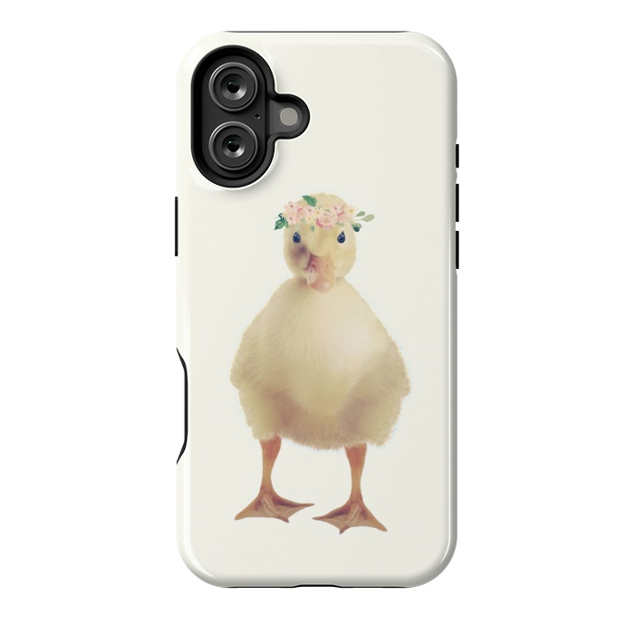 iPhone 16 Plus StrongFit DUCKY DUCKLING by Monika Strigel