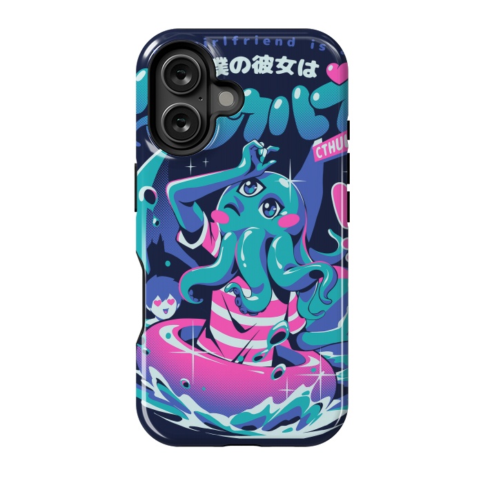 iPhone 16 StrongFit Cthulhu Girlfriend by Ilustrata