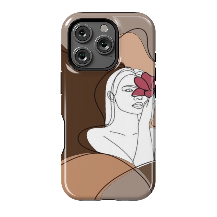 iPhone 16 Pro StrongFit Abstract woman by CAS