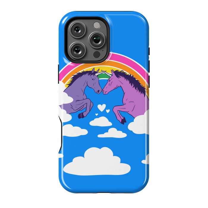 iPhone 16 Pro Max StrongFit Duel of unicorns by Alberto