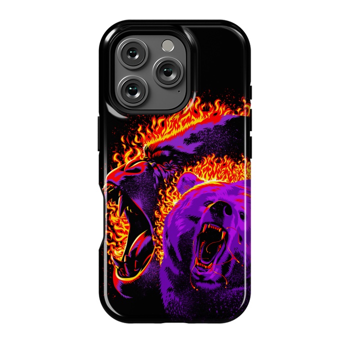 iPhone 16 Pro StrongFit Gorilla and bear from hell by Alberto