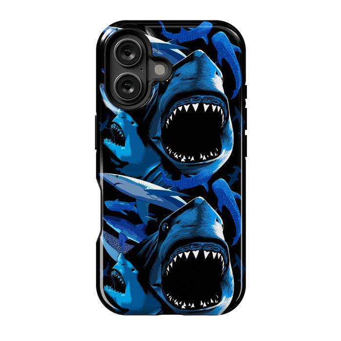 iPhone 16 StrongFit Sharks predators by Alberto