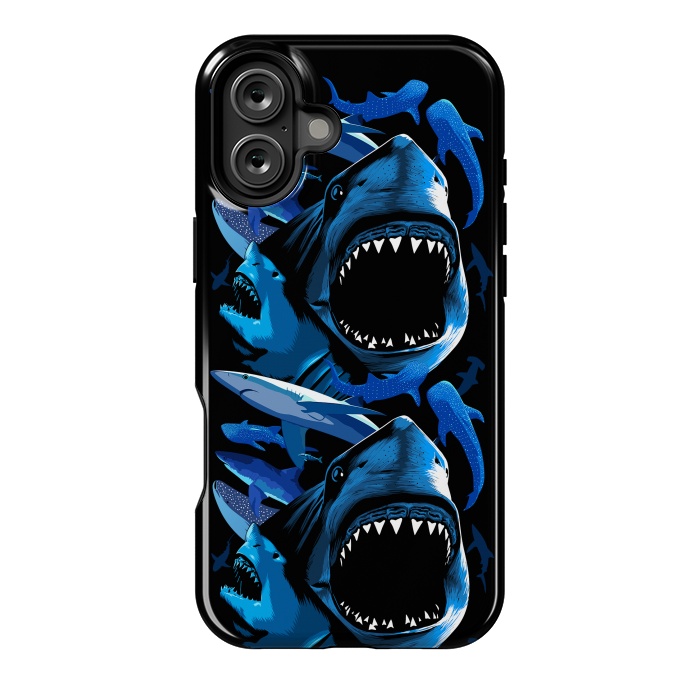 iPhone 16 Plus StrongFit Sharks predators by Alberto