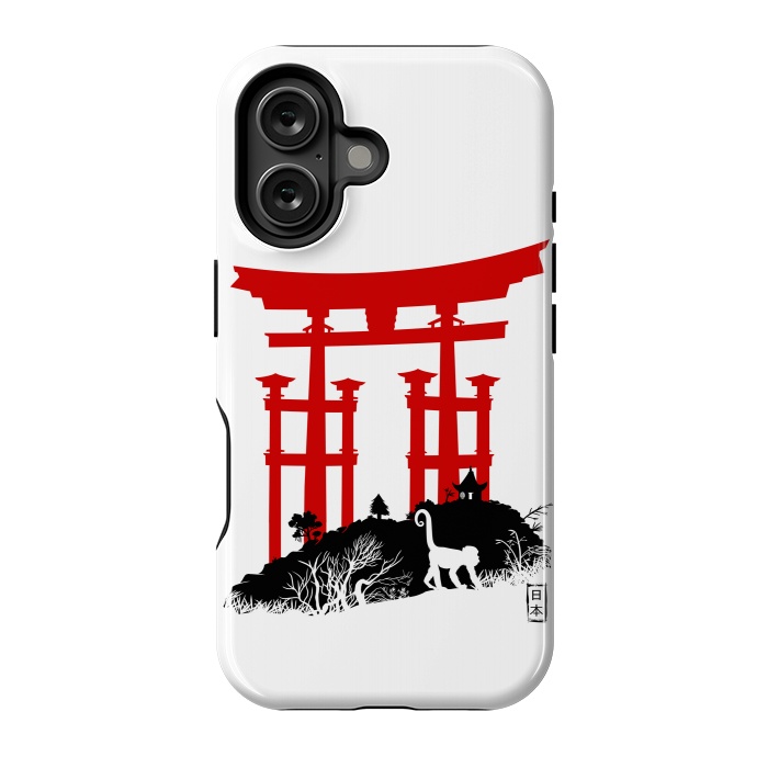 iPhone 16 StrongFit Red Torii in Japan by Alberto