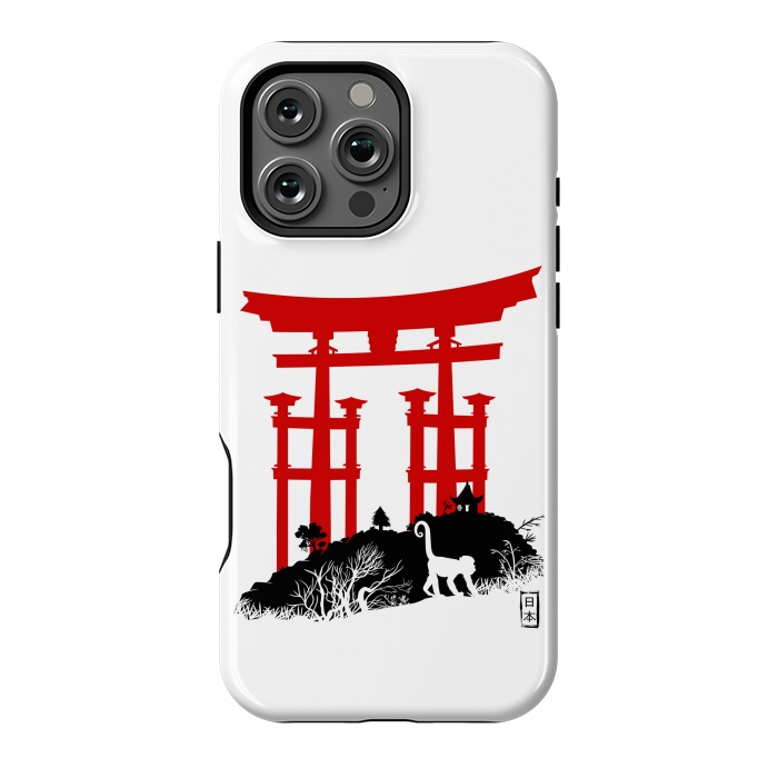 iPhone 16 Pro Max StrongFit Red Torii in Japan by Alberto