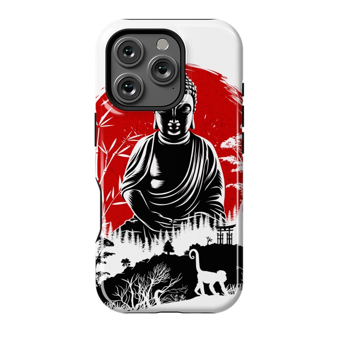 iPhone 16 Pro StrongFit Buddha under the sun by Alberto