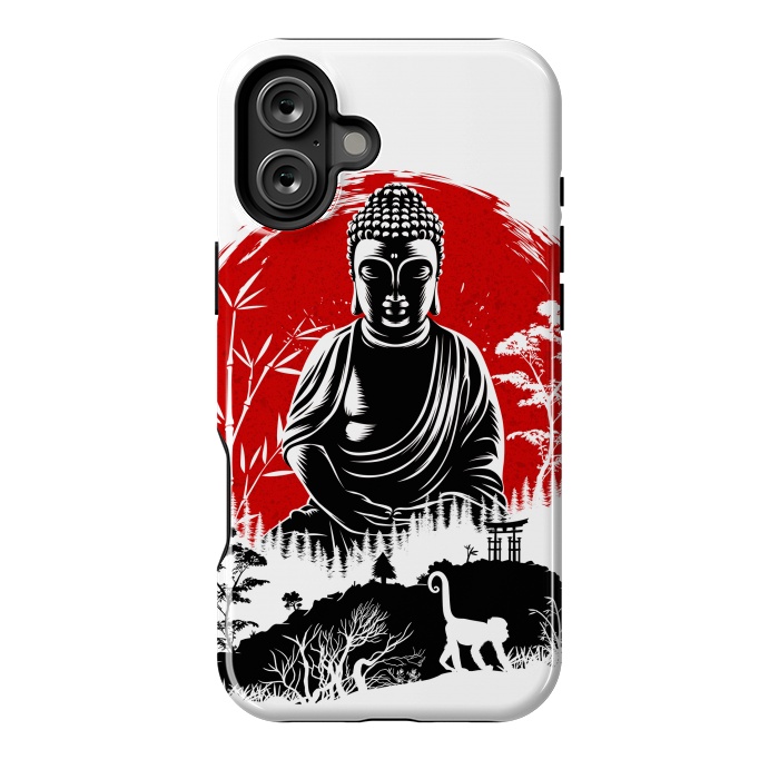 iPhone 16 Plus StrongFit Buddha under the sun by Alberto