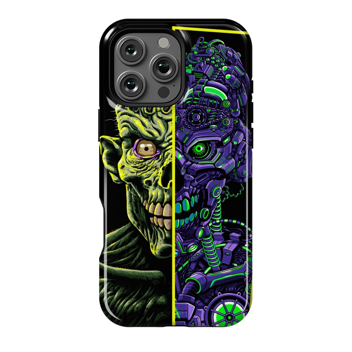 iPhone 16 Pro Max StrongFit Zombie vs Robot by Alberto