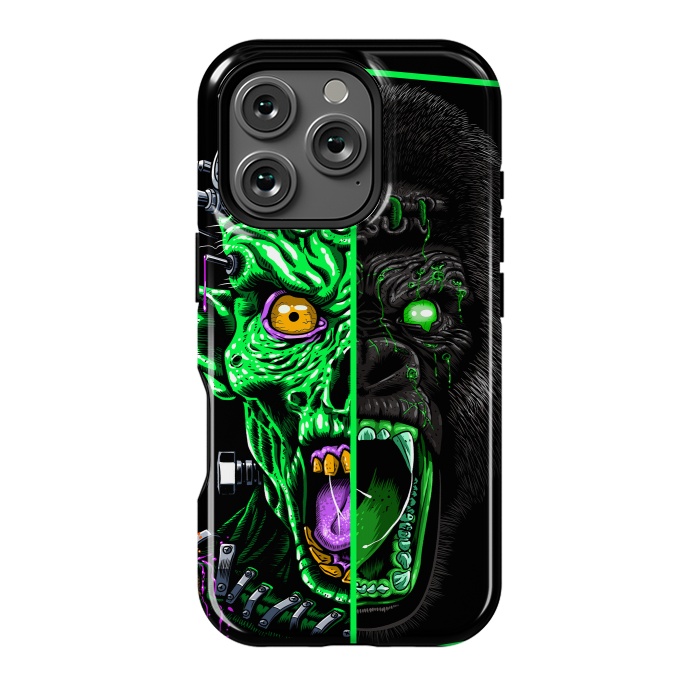 iPhone 16 Pro StrongFit Zombie vs Gorilla by Alberto