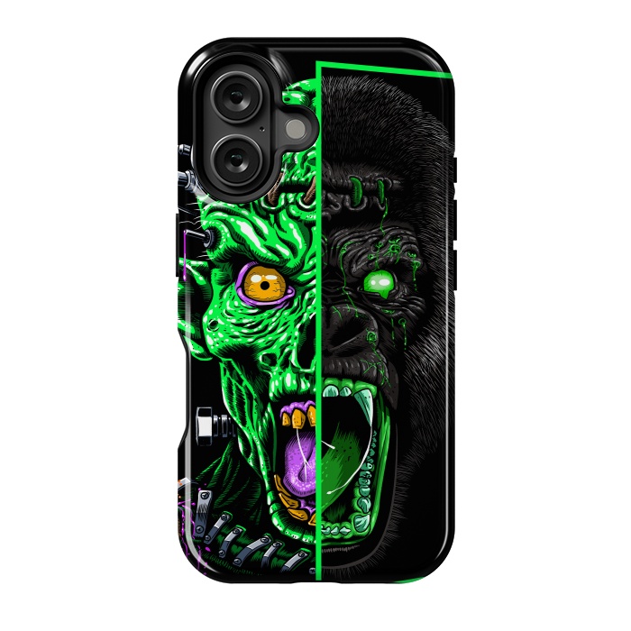 iPhone 16 StrongFit Zombie vs Gorilla by Alberto