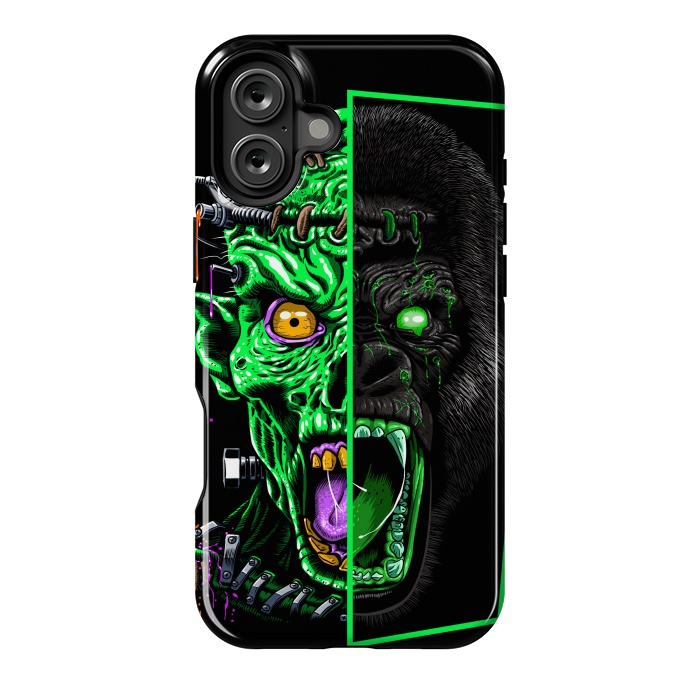 iPhone 16 Plus StrongFit Zombie vs Gorilla by Alberto