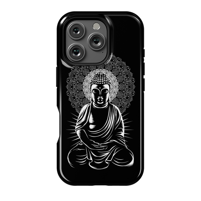 iPhone 16 Pro StrongFit Buddha practicing yoga by Alberto