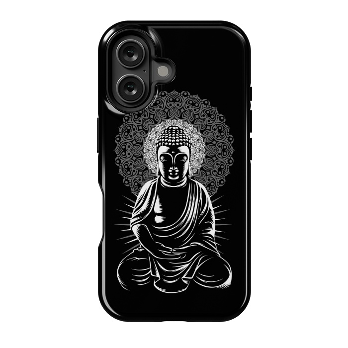 iPhone 16 StrongFit Buddha practicing yoga by Alberto