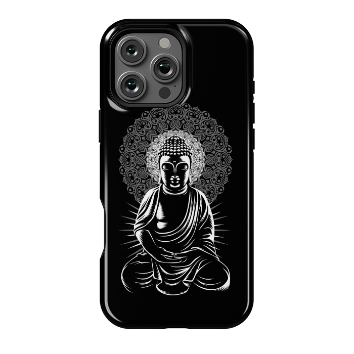 iPhone 16 Pro Max StrongFit Buddha practicing yoga by Alberto