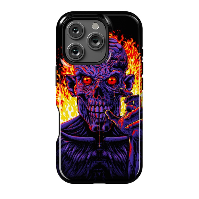 iPhone 16 Pro StrongFit Zombie in flames by Alberto