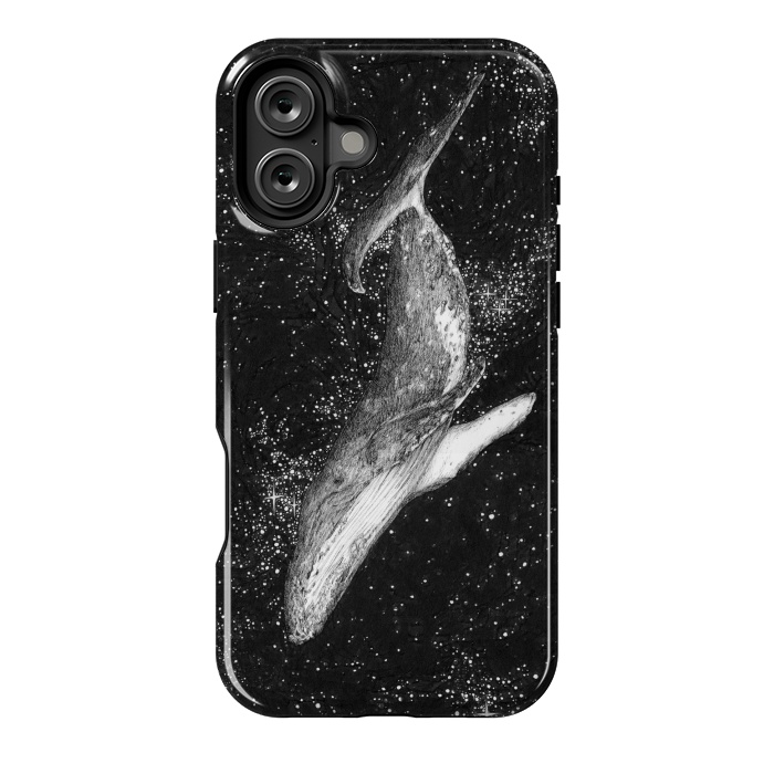 iPhone 16 Plus StrongFit Magic Ocean Whale by ECMazur 