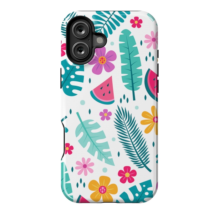 iPhone 16 Plus StrongFit Fun Tropical Design  by ArtsCase