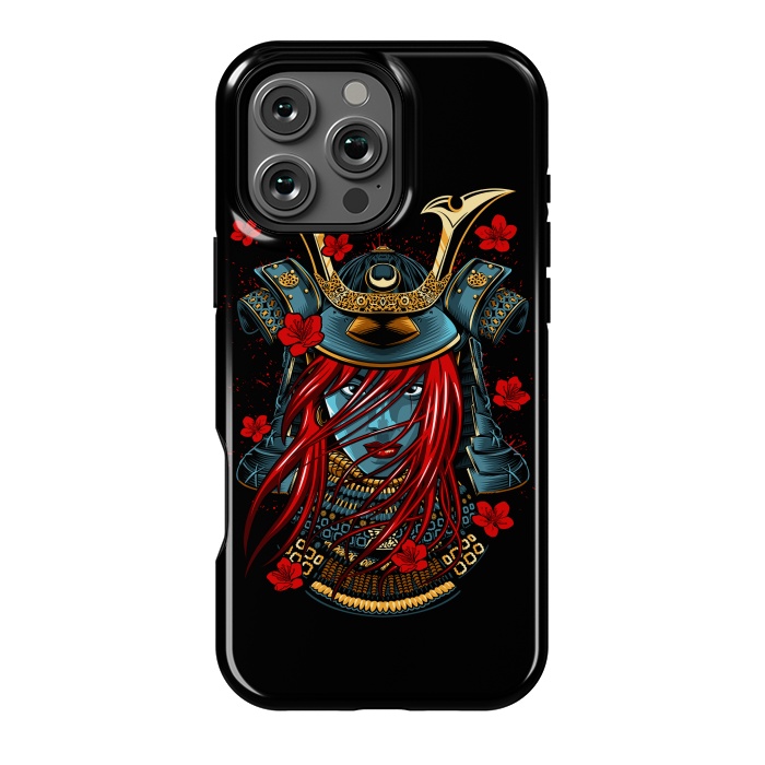 iPhone 16 Pro Max StrongFit redhead girl Samurai by Alberto