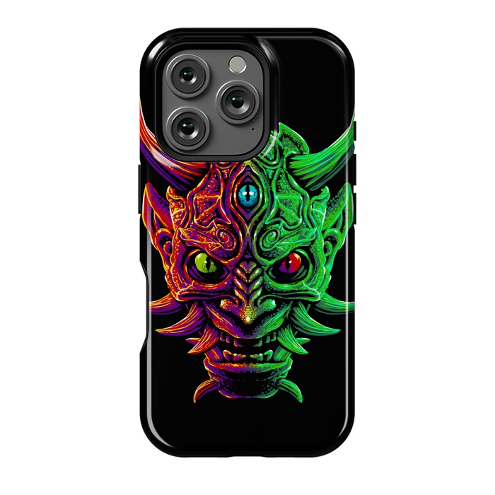 iPhone 16 Pro StrongFit Demon with 3 Japanese eyes by Alberto