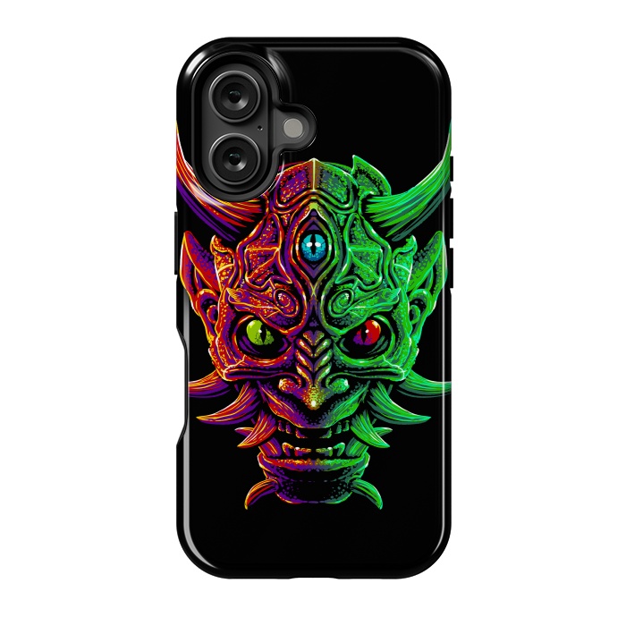 iPhone 16 StrongFit Demon with 3 Japanese eyes by Alberto