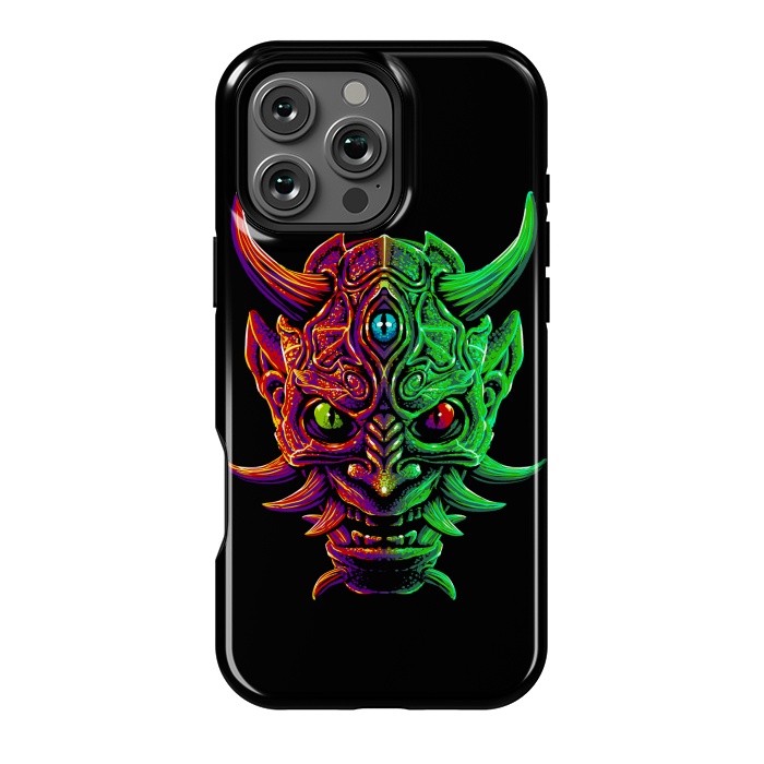 iPhone 16 Pro Max StrongFit Demon with 3 Japanese eyes by Alberto