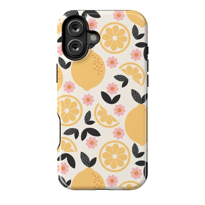 iPhone 16 Plus StrongFit Lemons by ArtPrInk