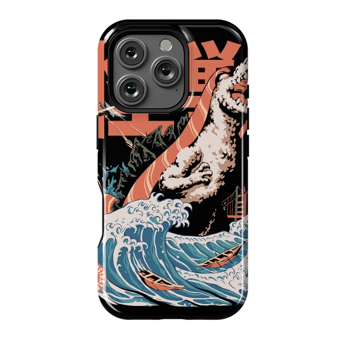 iPhone 16 Pro StrongFit Dino Sushi by Ilustrata