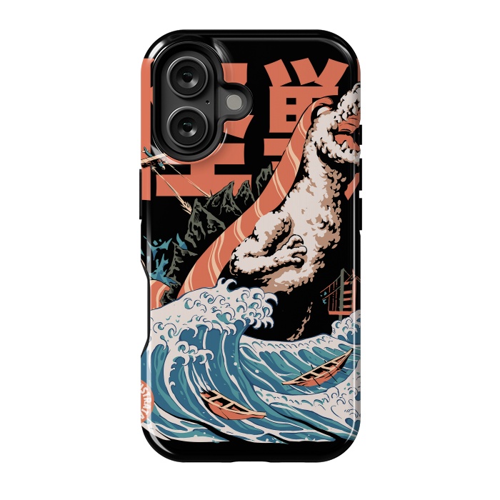 iPhone 16 StrongFit Dino Sushi by Ilustrata