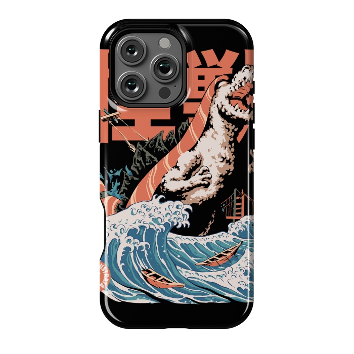 iPhone 16 Pro Max StrongFit Dino Sushi by Ilustrata