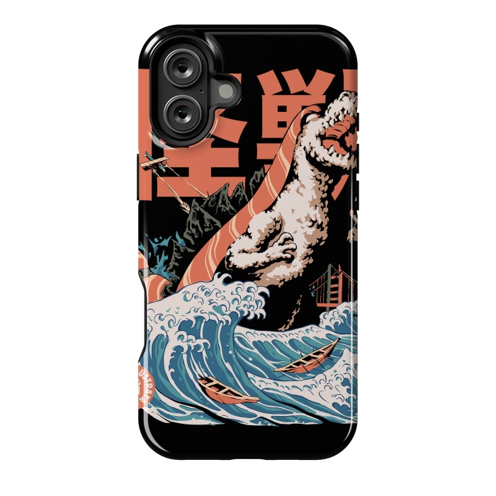 iPhone 16 Plus StrongFit Dino Sushi by Ilustrata