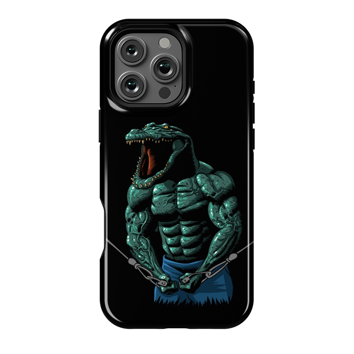 iPhone 16 Pro Max StrongFit crocodile training by Alberto