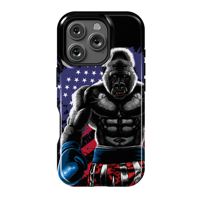 iPhone 16 Pro StrongFit Gorilla boxing by Alberto