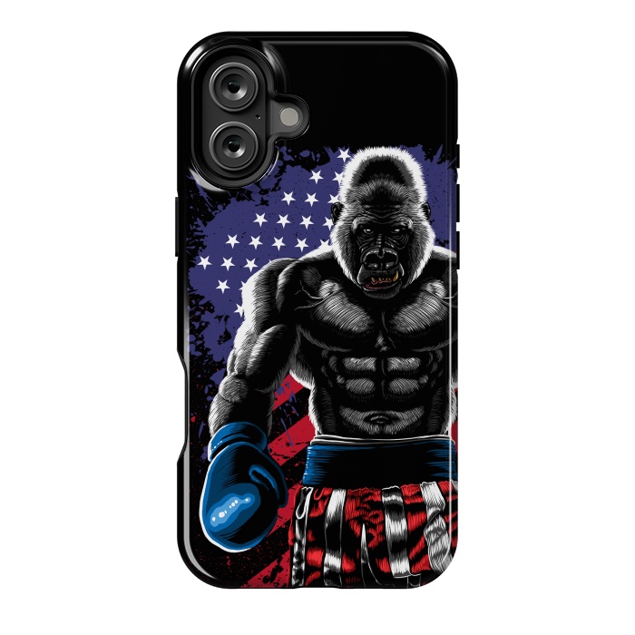 iPhone 16 Plus StrongFit Gorilla boxing by Alberto