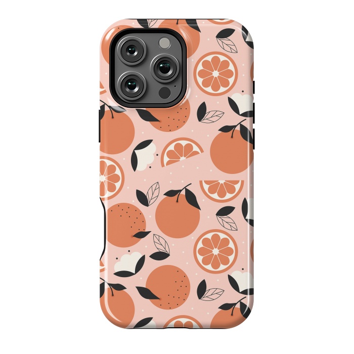 iPhone 16 Pro Max StrongFit Oranges by ArtPrInk