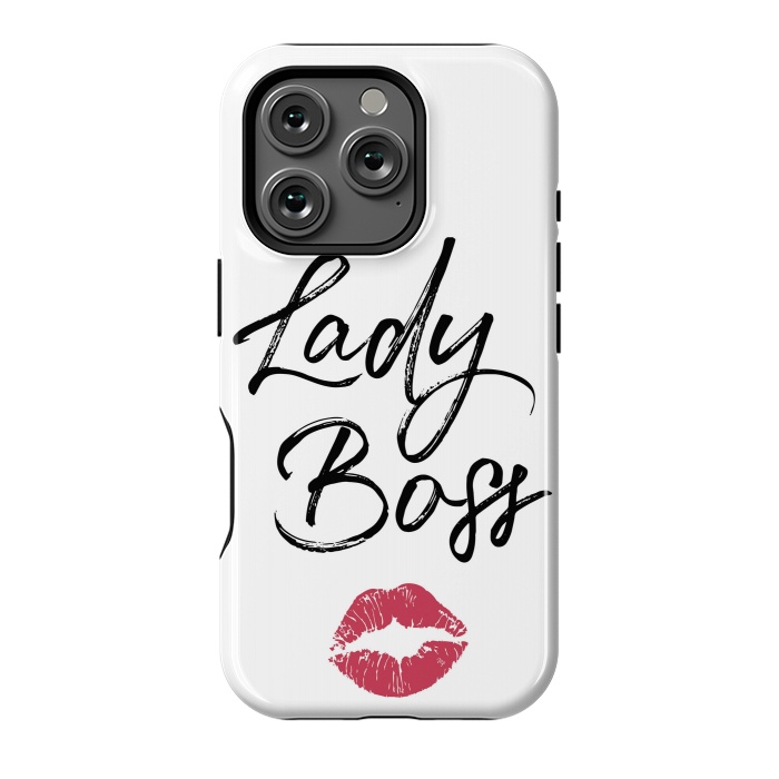 iPhone 16 Pro StrongFit Lady Boss Kiss by Martina