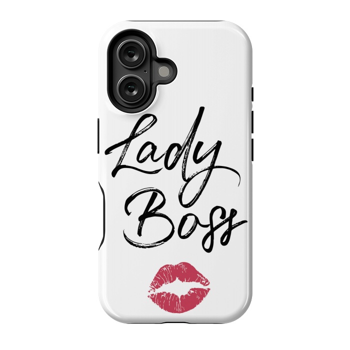 iPhone 16 StrongFit Lady Boss Kiss by Martina