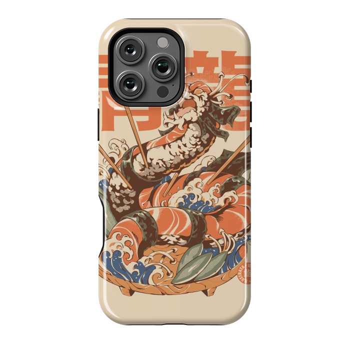 iPhone 16 Pro Max StrongFit Dragon Sushi by Ilustrata