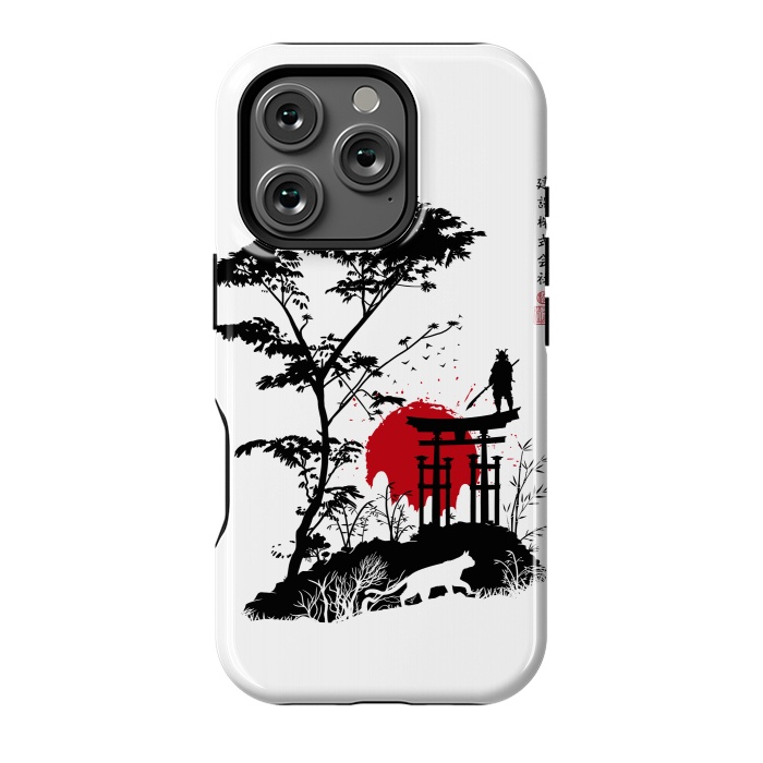 iPhone 16 Pro StrongFit Japanese minimalist landscape by Alberto