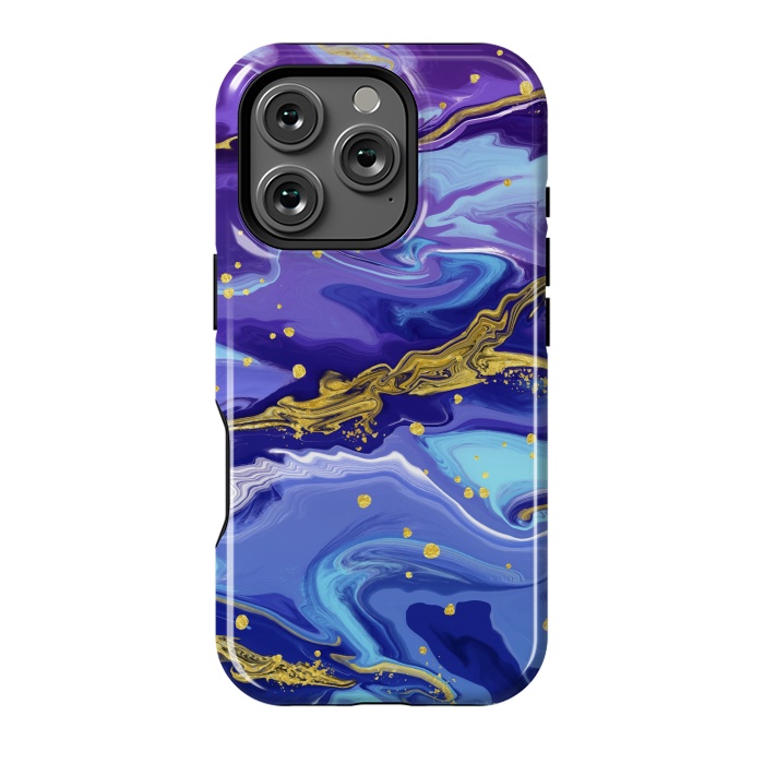 iPhone 16 Pro StrongFit Colorful Marble by ArtsCase