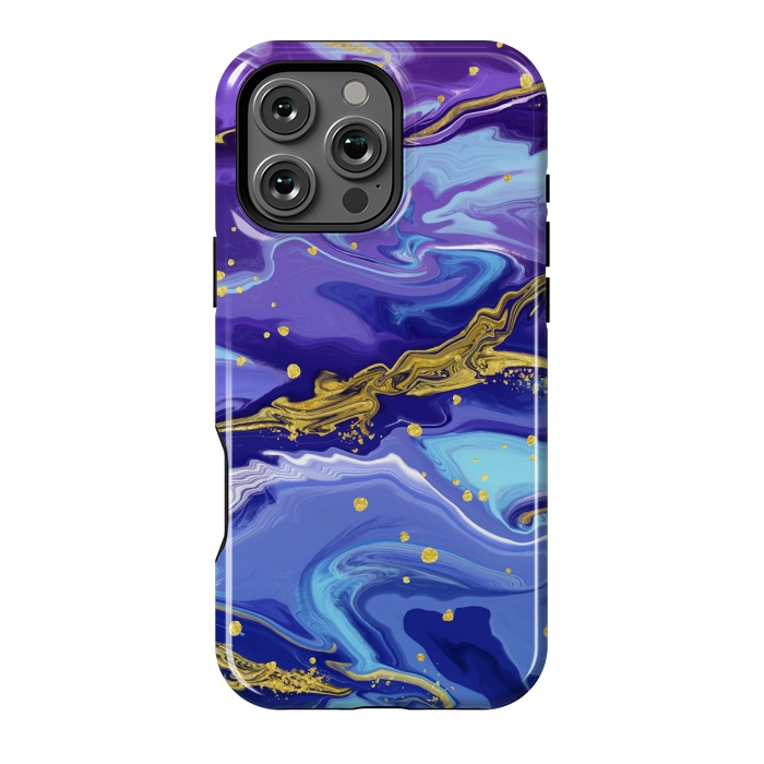 iPhone 16 Pro Max StrongFit Colorful Marble by ArtsCase