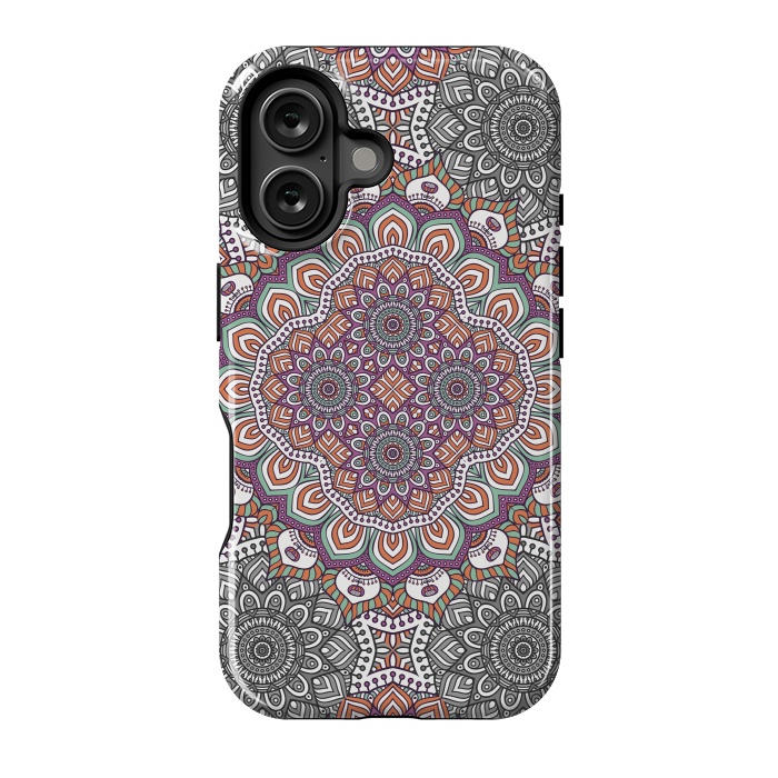 iPhone 16 StrongFit Mandala Pattern by ArtsCase