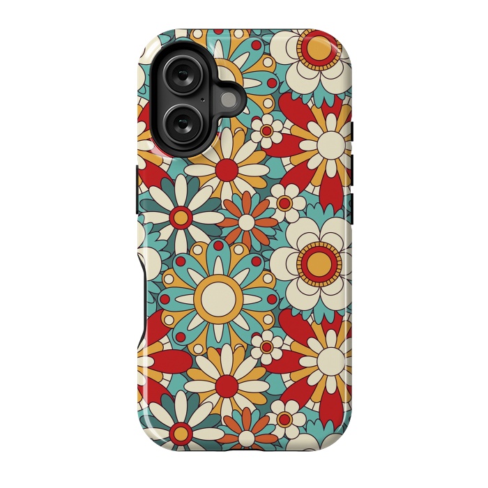 iPhone 16 StrongFit Spring Flowers  by ArtsCase